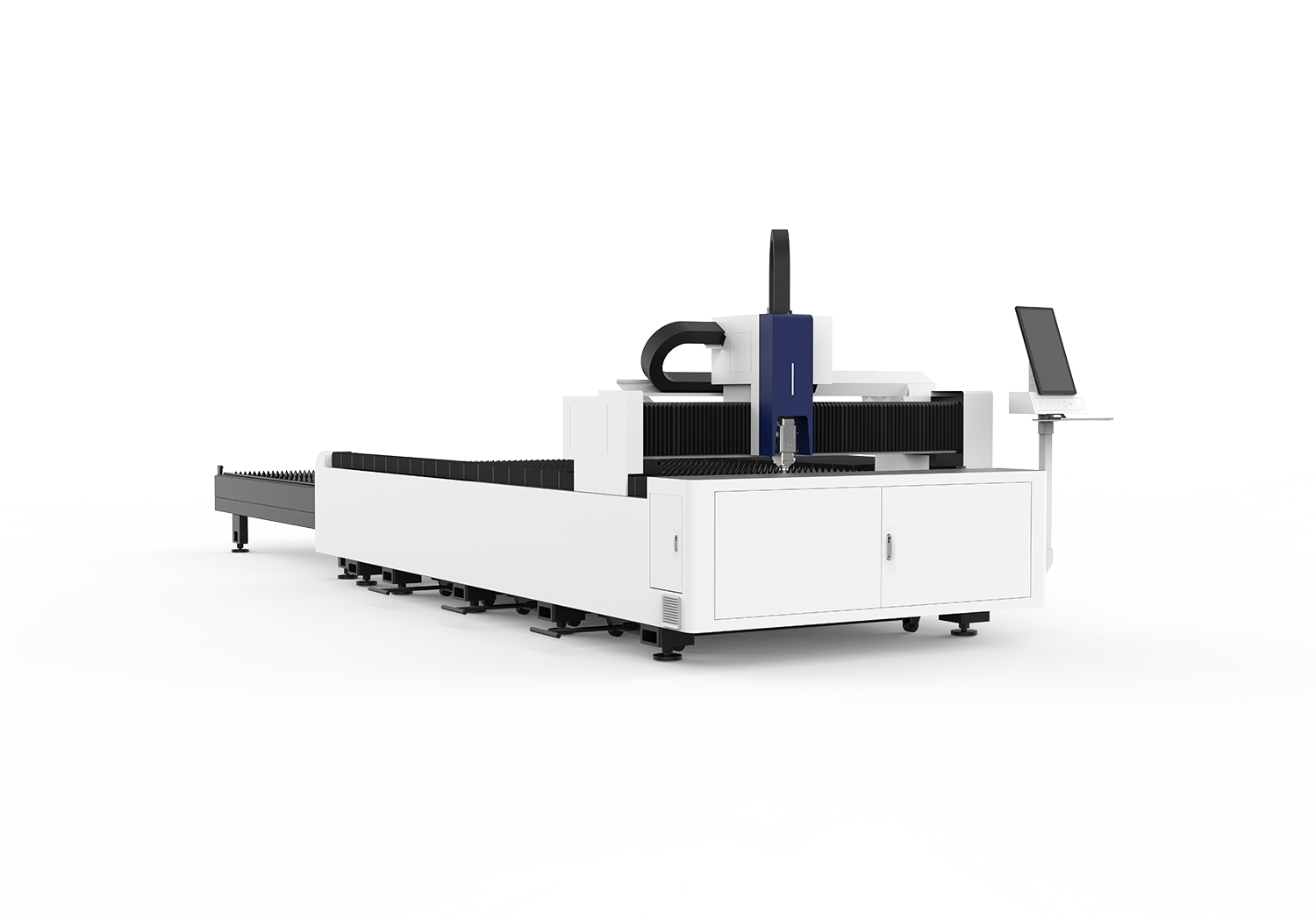 MK-E Станок для лазерной резки волоконным лазером со сменной платформой