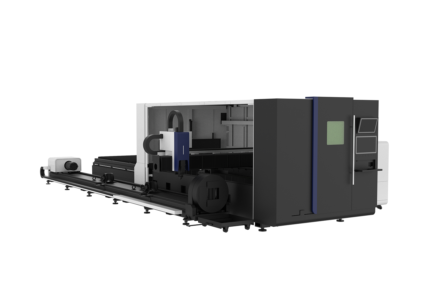 MK-CT Станок для лазерной резки листов и труб с волоконным лазером M Protective Closed