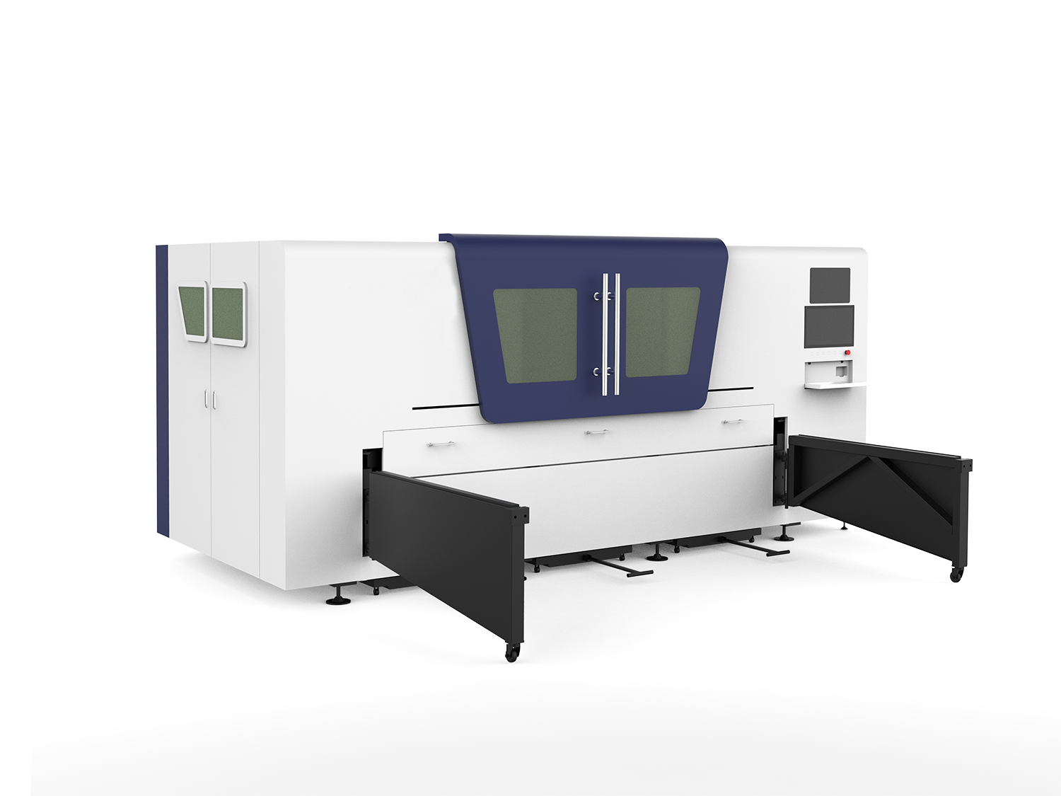 MK-P Полностью закрытый станок для лазерной резки волоконным лазером