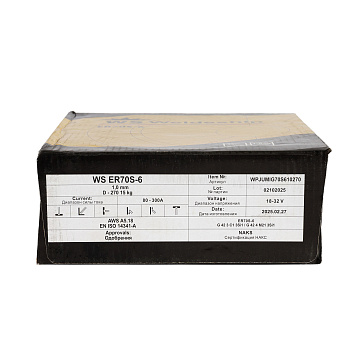 Проволока полированная WS WELDESHIP ER70S-6-P 1,0мм х 15кг D270