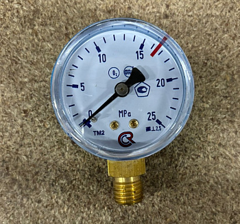 Манометр кислородный 25МПа WS