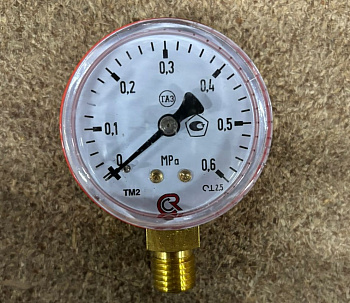 Манометр пропановый 0,6 МПа WS