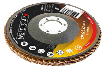 Круг КЛТ2 125х22 P80 (10шт) WELDESTAR