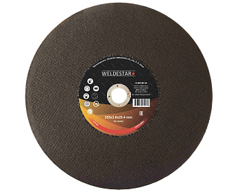 Круг отрезной 355х3,0х25.4 (5шт) WELDESTAR