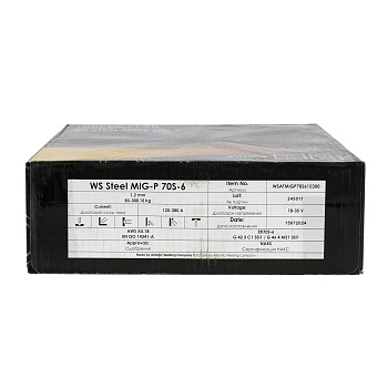 Проволока полированная WS Steel MIG-P 70S-6 1,2мм х 15кг BS-300